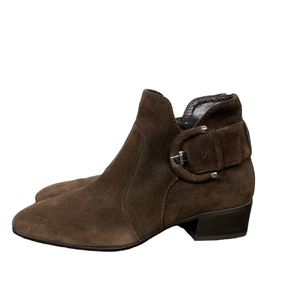 Aquatalia chocolate brown boots